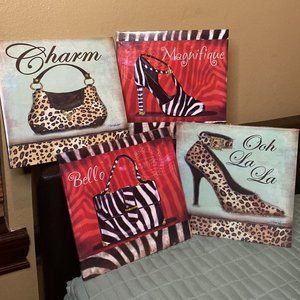 4 piece Canvas